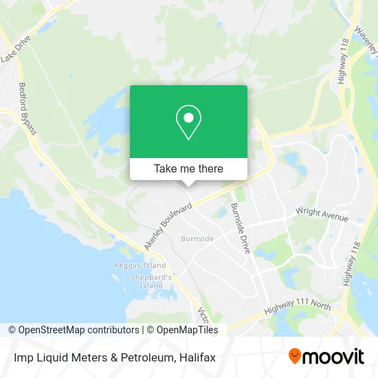 Imp Liquid Meters & Petroleum map