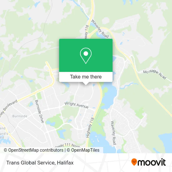 Trans Global Service map