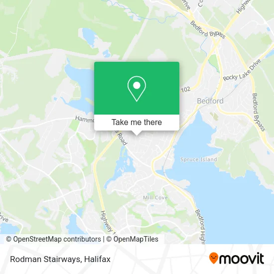 Rodman Stairways map