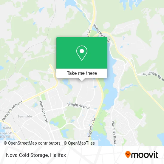 Nova Cold Storage map
