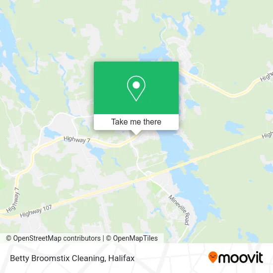 Betty Broomstix Cleaning map