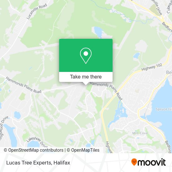 Lucas Tree Experts map