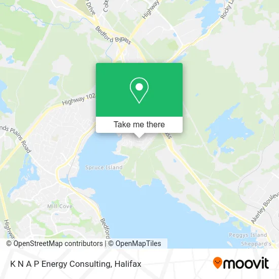 K N A P Energy Consulting map