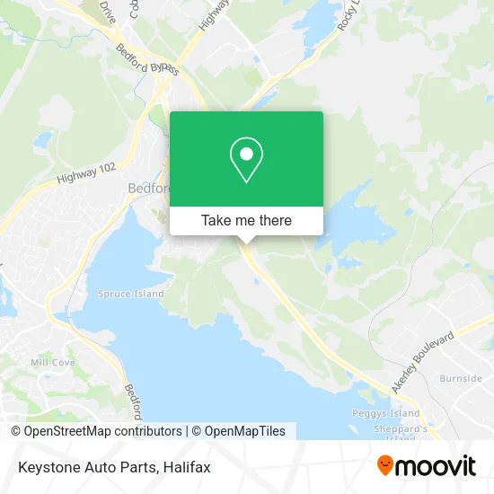 Keystone Auto Parts map