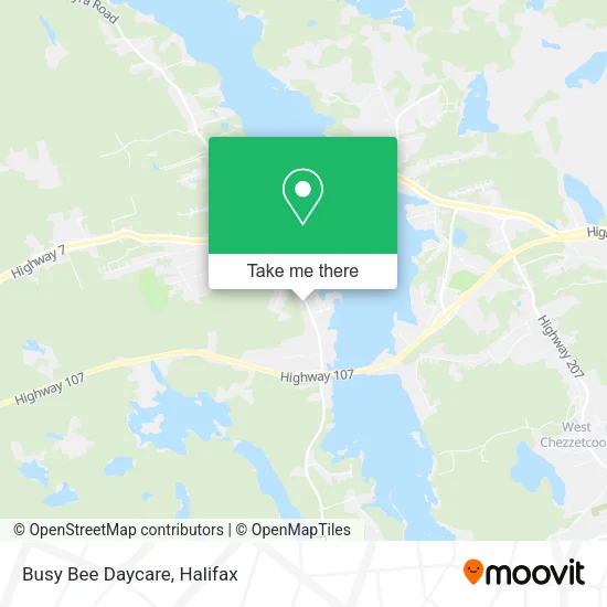 Busy Bee Daycare map