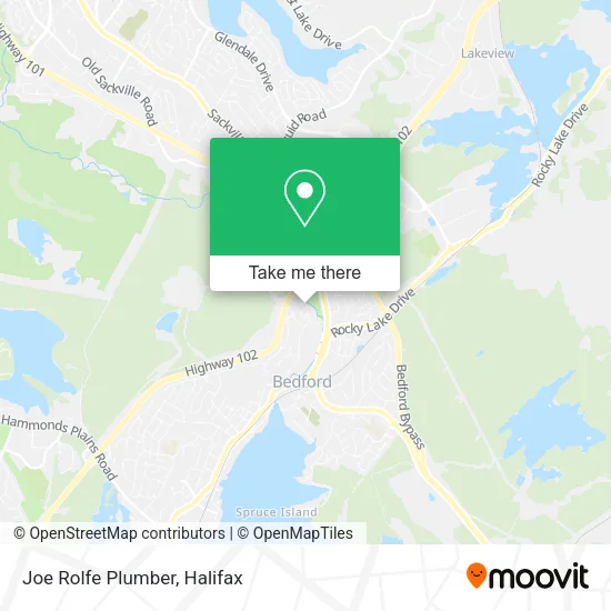 Joe Rolfe Plumber map