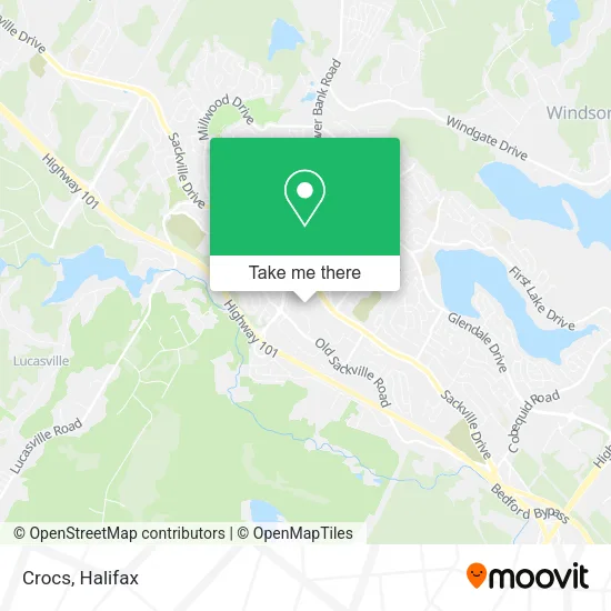 Crocs map