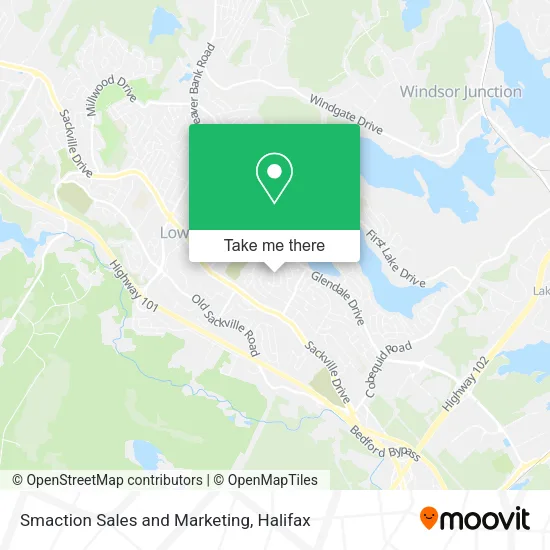 Smaction Sales and Marketing map
