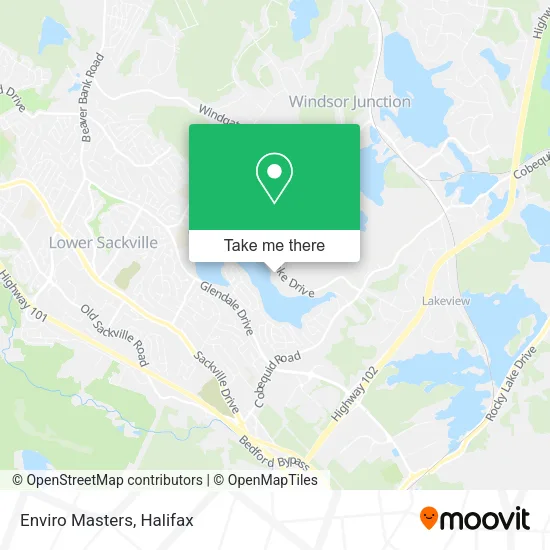 Enviro Masters map