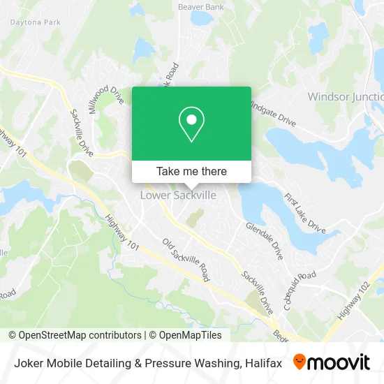 Joker Mobile Detailing & Pressure Washing map
