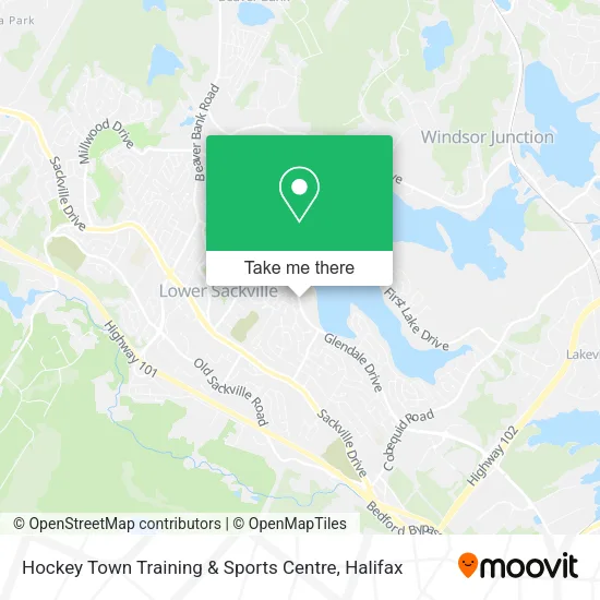 Hockey Town Training & Sports Centre map