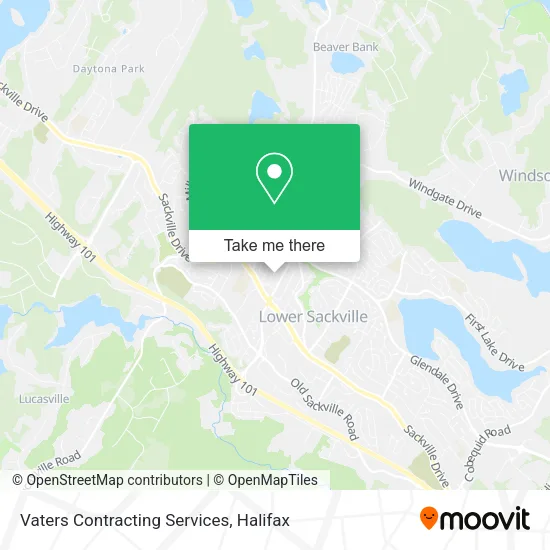 Vaters Contracting Services map
