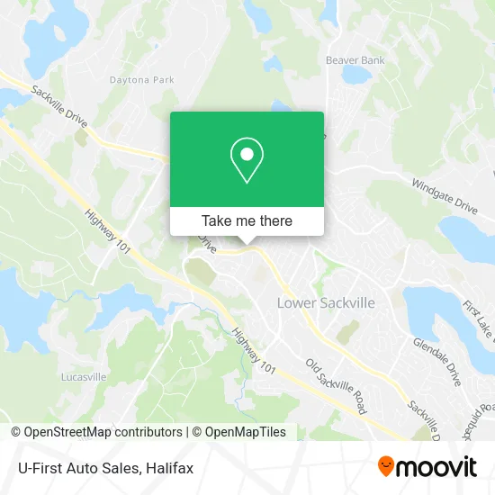 U-First Auto Sales map