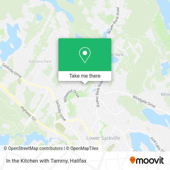 In the Kitchen with Tammy map
