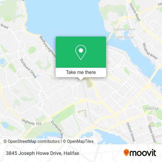3845 Joseph Howe Drive map