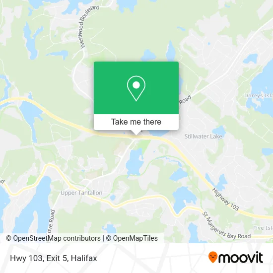 Hwy 103, Exit 5 map