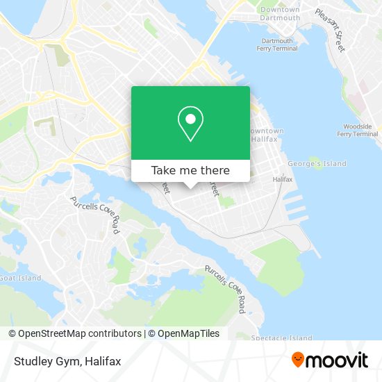 Studley Gym map