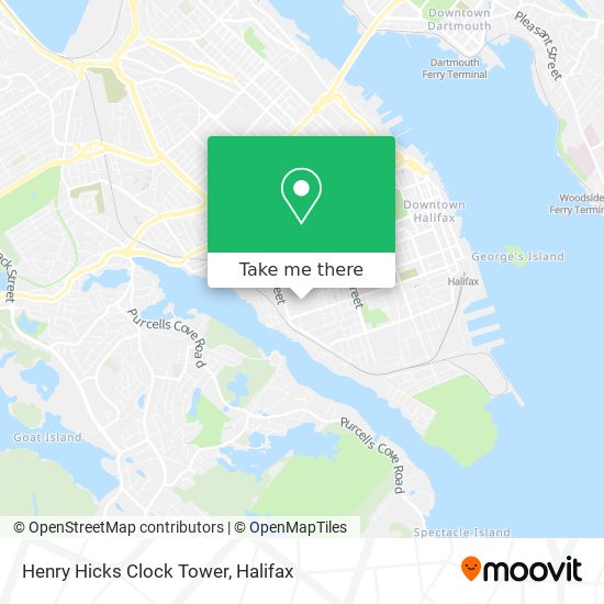 Henry Hicks Clock Tower map