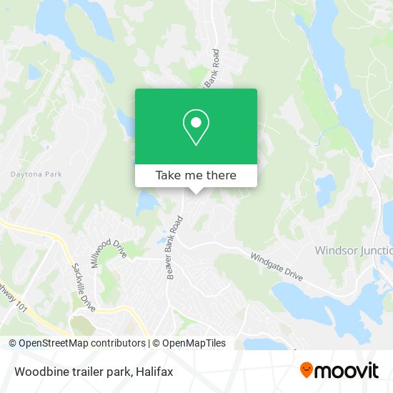 Woodbine trailer park map