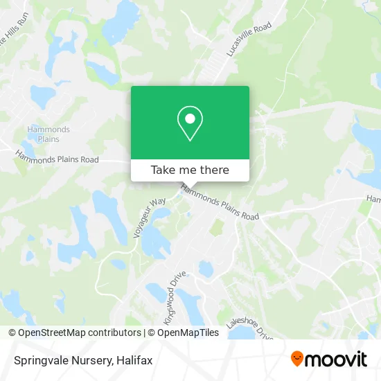 Springvale Nursery map