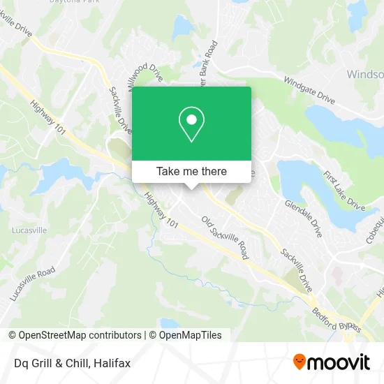 Dq Grill & Chill map