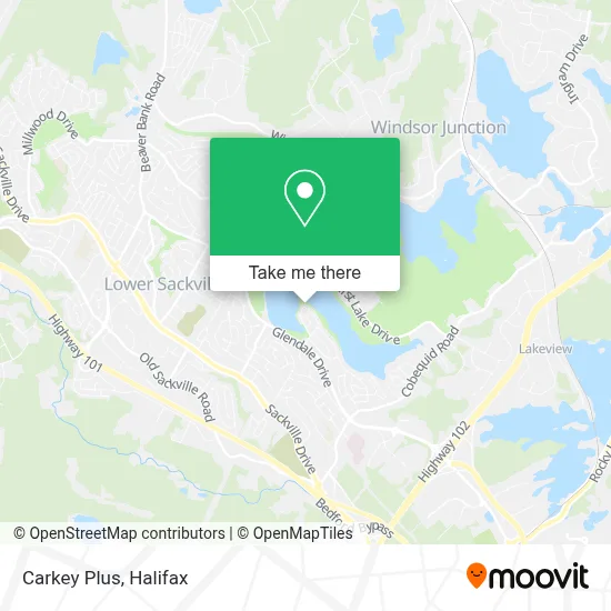 Carkey Plus map