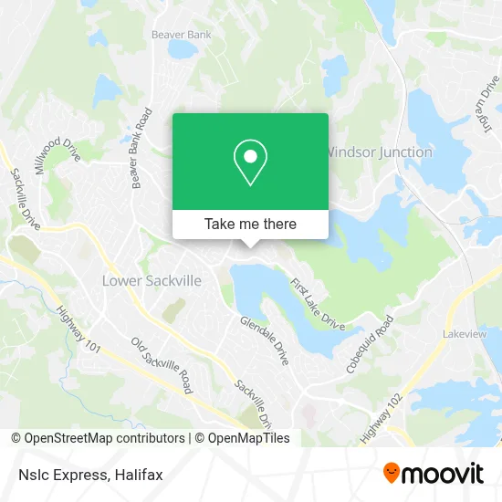 Nslc Express map