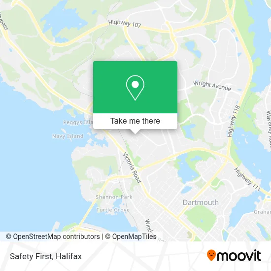 Safety First map
