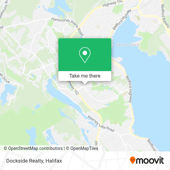 Dockside Realty map