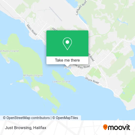 Just Browsing map