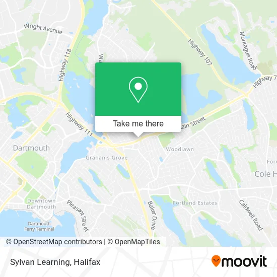 Sylvan Learning map