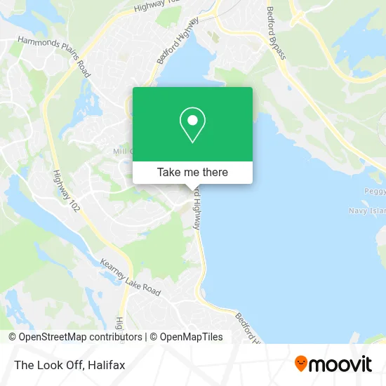 The Look Off map