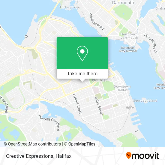 Creative Expressions map