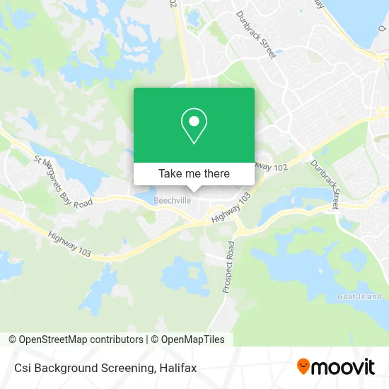 Csi Background Screening map