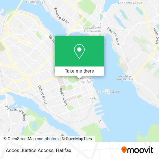 Acces Justice Access map