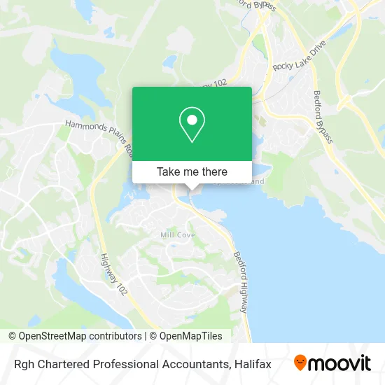 Rgh Chartered Professional Accountants map