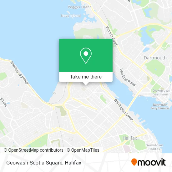 Geowash Scotia Square map