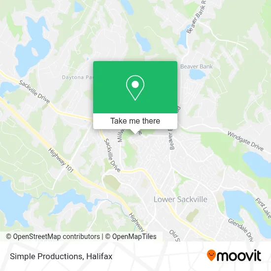 Simple Productions map