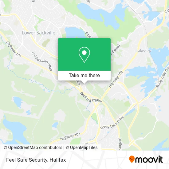 Feel Safe Security map