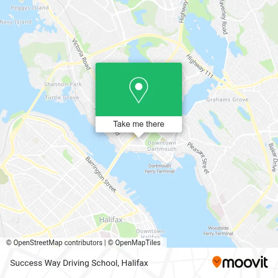 Success Way Driving School map