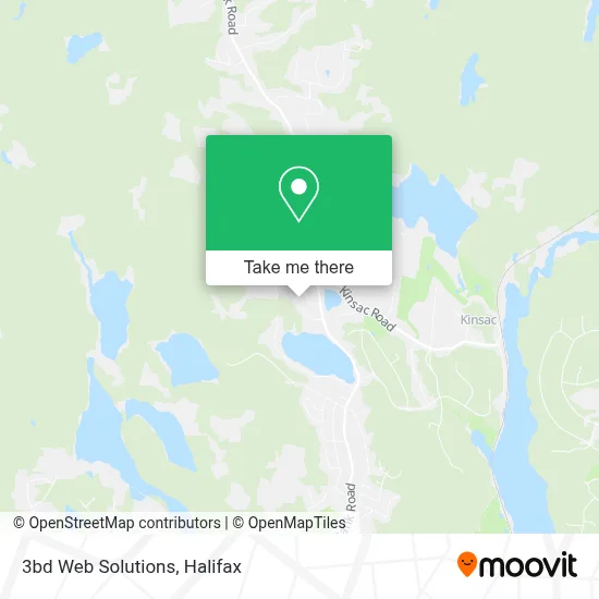 3bd Web Solutions map
