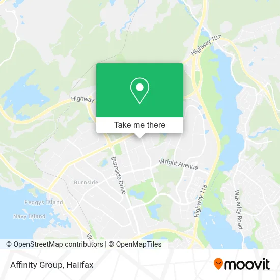Affinity Group map