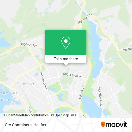 Crc Containers map
