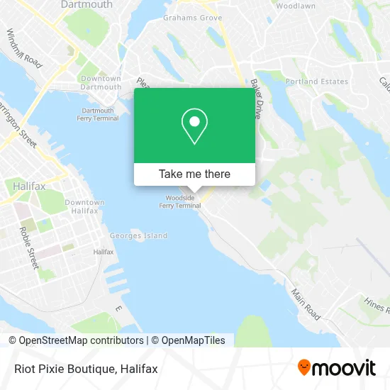 Riot Pixie Boutique map