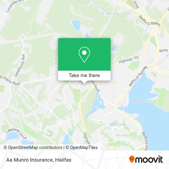 Aa Munro Insurance map