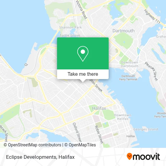 Eclipse Developments map