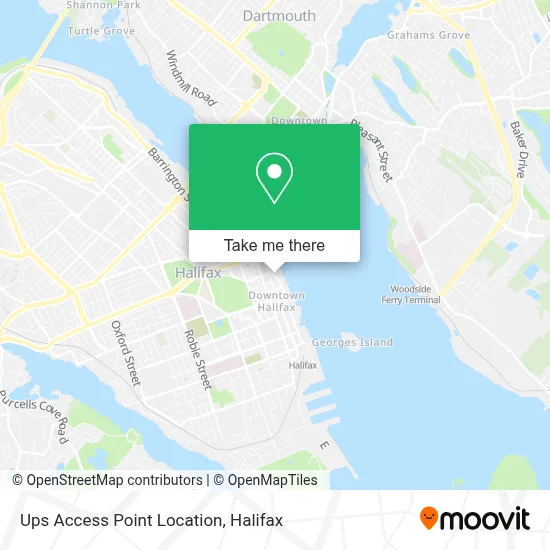 Ups Access Point Location plan