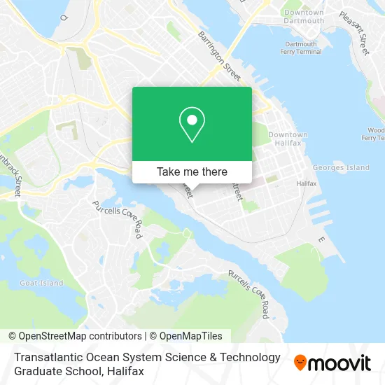 Transatlantic Ocean System Science & Technology Graduate School map