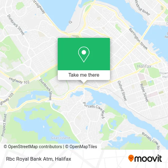 Rbc Royal Bank Atm map