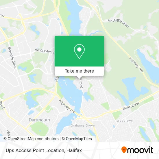 Ups Access Point Location plan